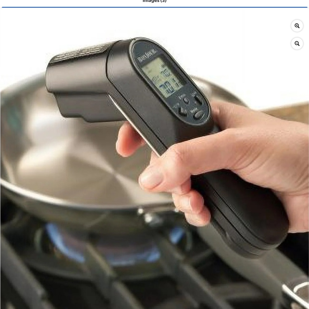 Bonjour Digital Infrared Thermometer Gun - Black